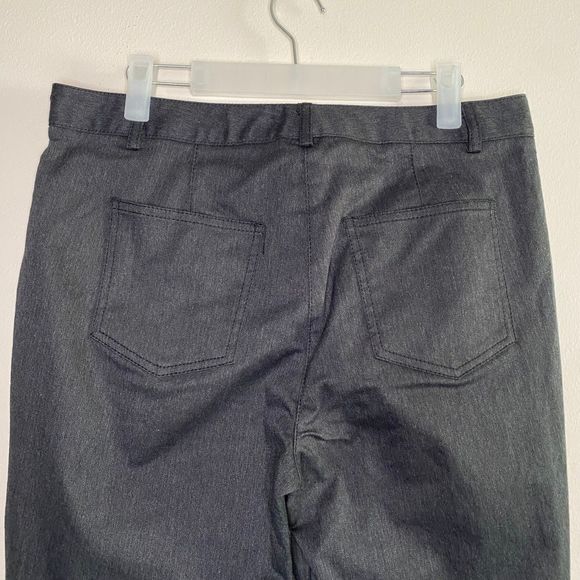 NEW WORTH woman's size 8 wide leg black career classic made in USA slacks pants - Picture 4 of 10